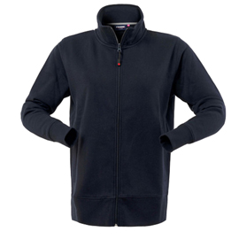 Felpa canberra lady - taglia m - cotone/pe - blu - rossini
