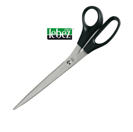 Forbici 4334 25cm lama acciaio inox impug.asimmetrica lebez