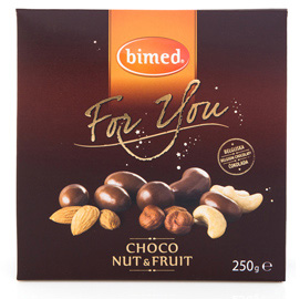 For you choco nuts 250gr - bimed