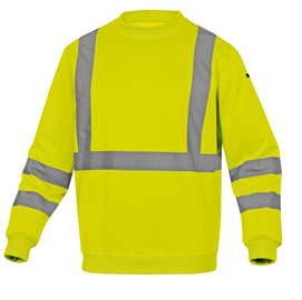 Felpa sportiva astral - alta visibilità - tg. M - giallo fluo - deltaplus