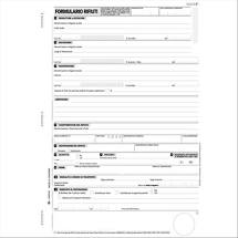 Formulario di identificazione rifiuti 25/25/25/25 copie se16581030f