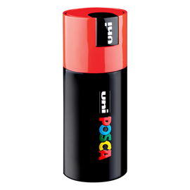 Gift box rosso 9 marcatori posca pen pc1 punta 0.7mm col.ass. Uni