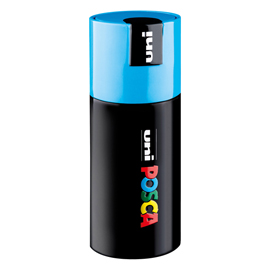 Gift box azzurro 9 marcatori posca pen pc1 punta 0.7mm col.ass. Uni