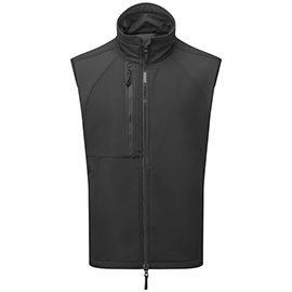 Gilet eco softshell - taglia xl - nero - portwest
