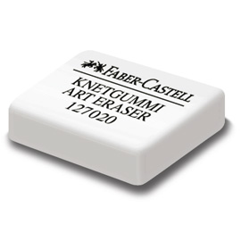 Gomma pane bianca quadrangolare faber castell