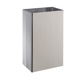 Gettacarte 25lt in acciaio inox basic