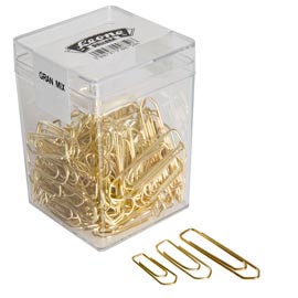 Gran mix fermagli ottonati 125gr assortiti leone