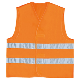 Gilet alta visibilita' arancio fluo tg. Xxl