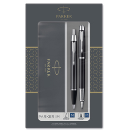 Gift set sfera m + stilografica m im black ct parker