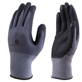 Guanto di precisione ve727no tg.07 palmo nitrile/pu + puntini