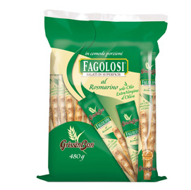 Grissini fagolosi gusto rosmarino multipack 480gr