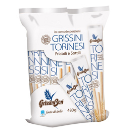 Grissini torinesi multipack 480gr