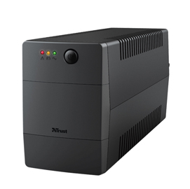 Gruppi di continuità paxxon 800va ups - 2 porte - trust