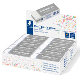 GOMMA PANE FABER CASTELL QUADRANGOLARE GRIGIA CONFEZIONE DI PLASTICA