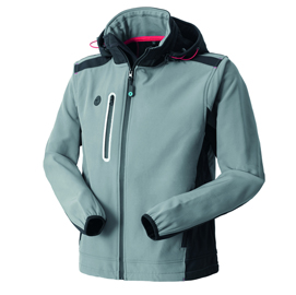 Giubbotto softshell smarty - taglia s - grigio - rossini