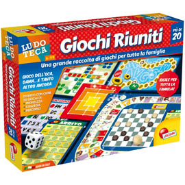 Giochi riuniti + di 20 - lisciani