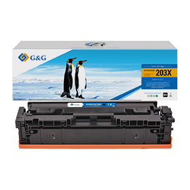 Gg - toner compatibile per hp color laserjet m254dw/m254nw/m281fdn - nero - 3.200 pag