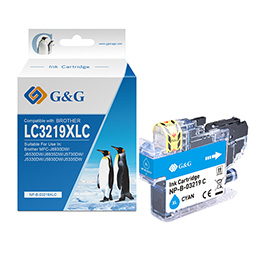 Gg - cartuccia ink compatibile per brother mfc-j6930dw/j6530dw/j6935dw - ciano
