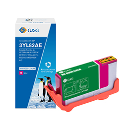 Gg - cartuccia ink compatibile per hp officejet 8012/8014/8015 - magenta