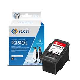 Gg - cartuccia ink rigenerata per canon pixma mg2150/2250/3150/3250 - nero