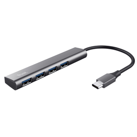 Hub da usb-c a usb-a 3.2 gen1 4 porte halyx_trust