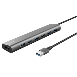 Hub a 7 porte usb 3.2 gen 1 halyx_trust