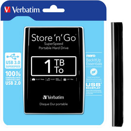 Hard disk store 'n' go usb 3.0 portatile 1tb colore nero