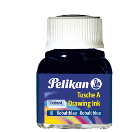 Inchiostro di china 523 blu cobalto 8 10ml pelikan