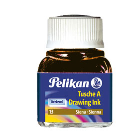 Inchiostro di china 523 siena 13 10ml pelikan