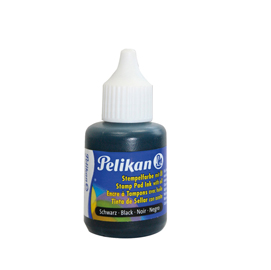 Inchiostro nero x timbri metallo c/olio 30ml pelikan