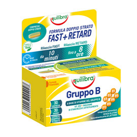 Integratore gruppo b - 30 compresse doppio strato (1 gr cad.) -  equilibra