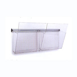Kit vision a4 l50cm con 2 tasche a4 trasparenti