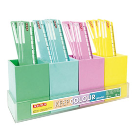 Kcp17despp expo 48 righelli assortiti keep colour pastel arda