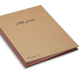 Libro firma 18 pagine 24x34cm 618-eco fraschini