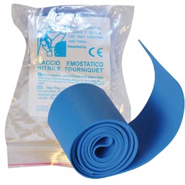 Laccio emostatico in nitrile