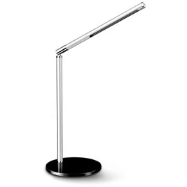 Lampada da tavolo a led ecoline nero/grigio metallizzato cep