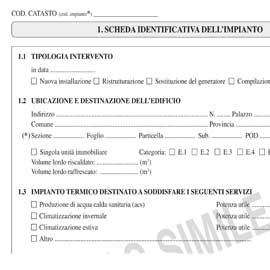 Libretto impianto climatizzazione 297x210mm 48pag e2621 edipro