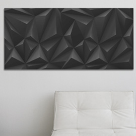Lavagna magnetica in vetro 46x91cm diamante nero artverum® sigel