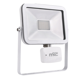 Lampada da esterno ip65 a led 20w 3200k con sensore movimento mkc