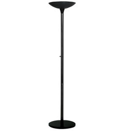 Lampada led 22w nero varialux da terra