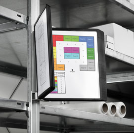 Leggio vario magnet wall 10 pannelli durable