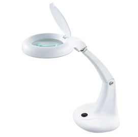 Lampada minizoom led 5w con lente di ingrandimento unilux