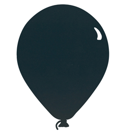 Lavagna da parete 'palloncino' silhouette securit
