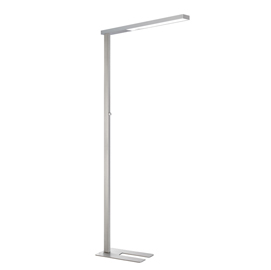 Lampada da terra stratus alluminio unilux