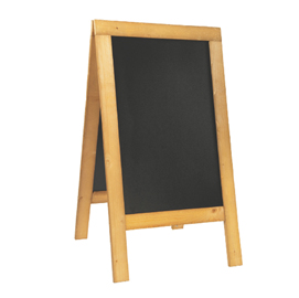 Lavagna nature 131x72,7x72cm legno naturale sandwich securit