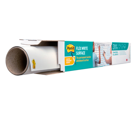 Lavagna cancellabile flex write surface - in rotolo - 60,9x91,4 cm - post-it®