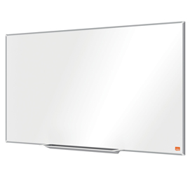 Lavagna bianca magnetica impression pro widescreen - 69x122 cm - 55