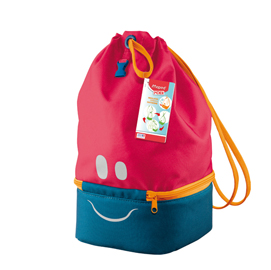 Lunch bag picnik concept - rosa corallo - maped