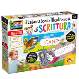 Laboratorio di scrittura montessori maxi - lisciani