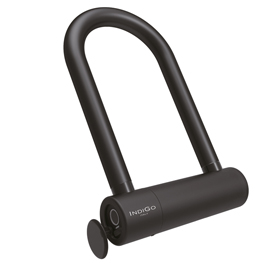 Lucchetto indico u-lock9p - con impronta digitale - mediacom